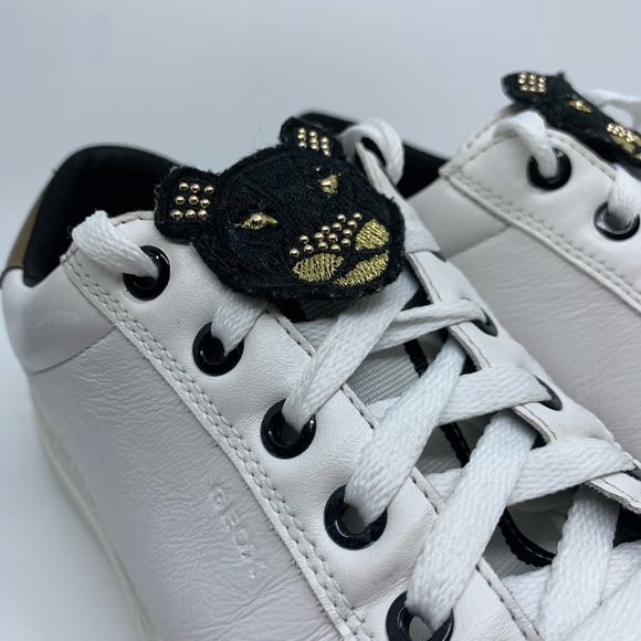 GEOX D Pontoise White sneakers US 10 (40eu) - Picture 4 of 5